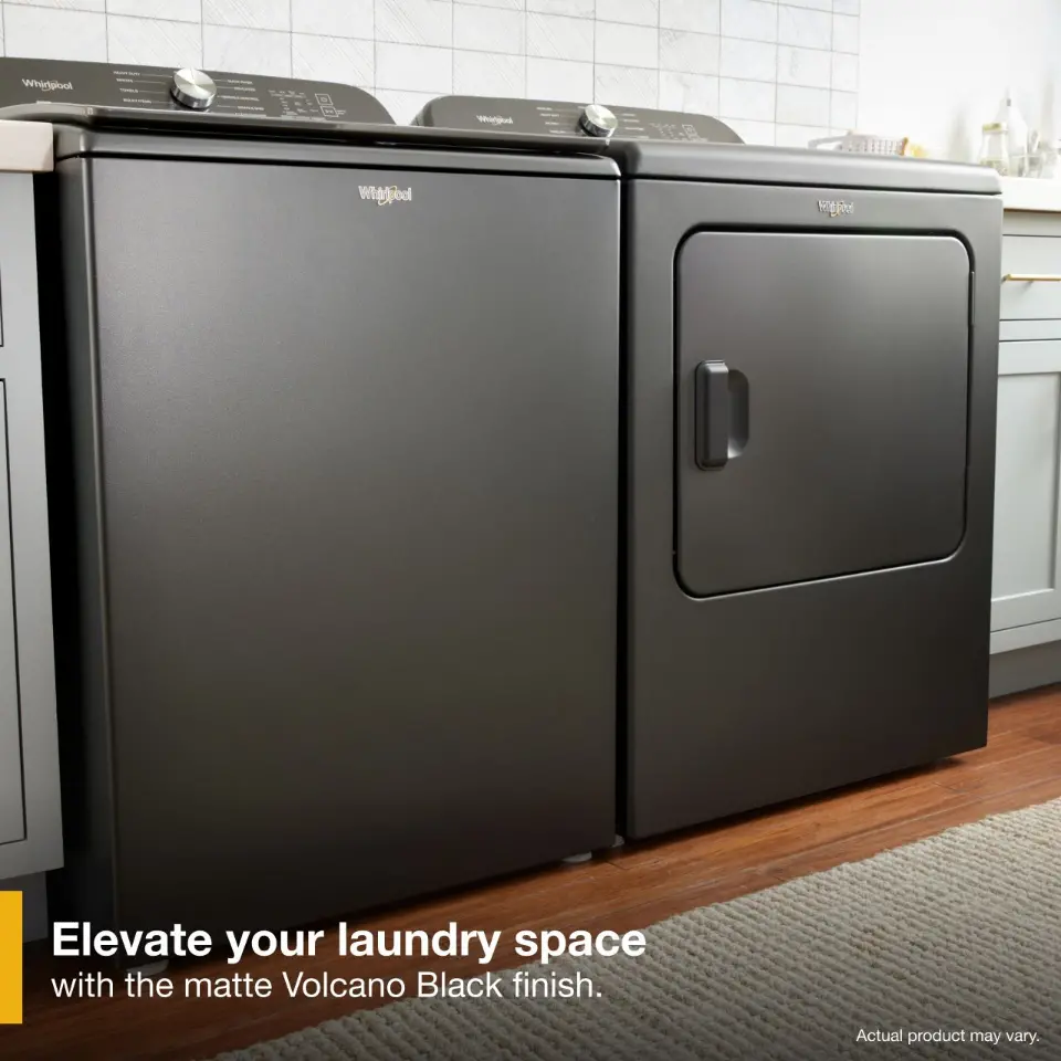 WED6150PB Whirlpool Electric Dryer W6150 - Volcano Black 7.0 Cu Ft-7