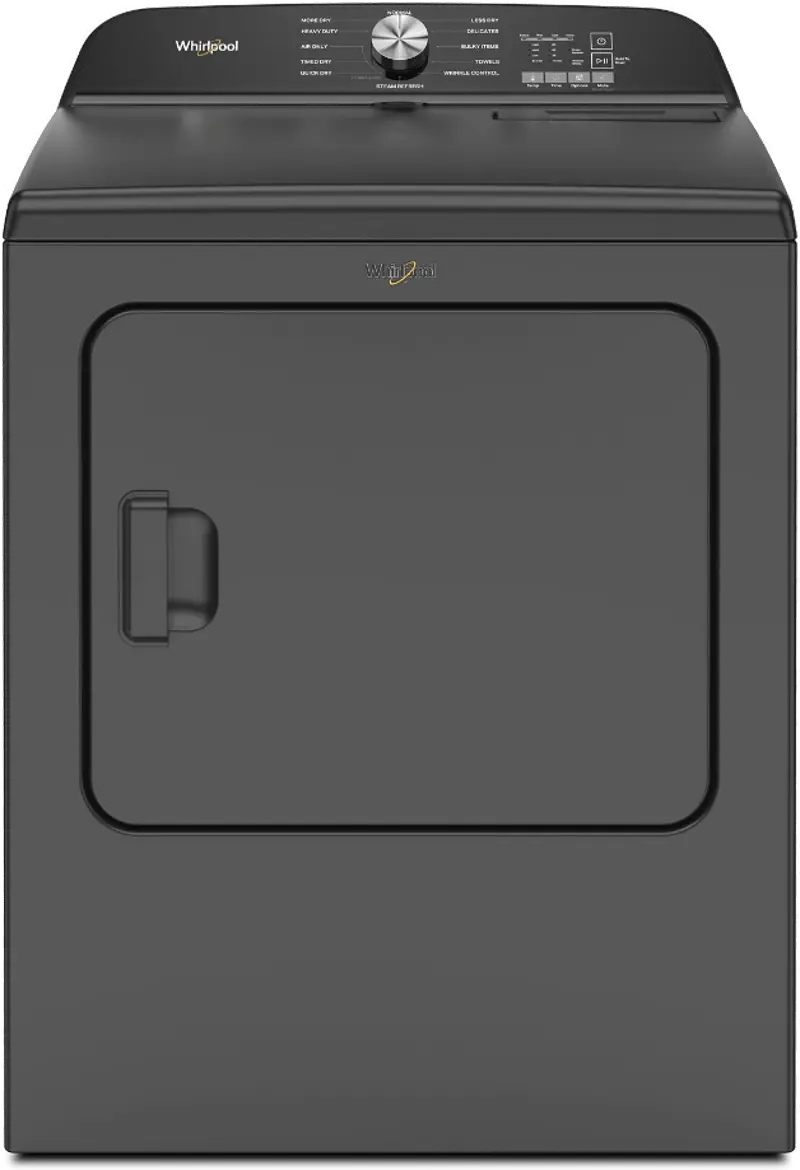 Whirlpool Gas Dryer W6150 - Volcano Black 7.0 Cu Ft