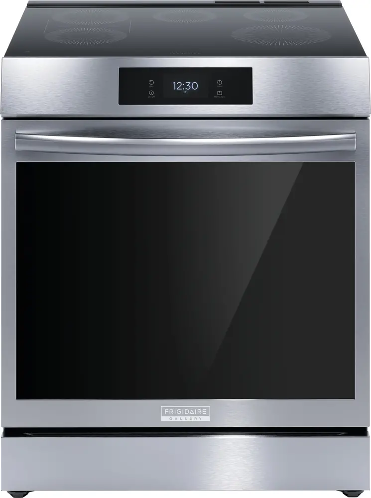 GCFI3060BF Frigidaire Gallery 6.2 Cu Ft Induction Range - Stainless Steel-1