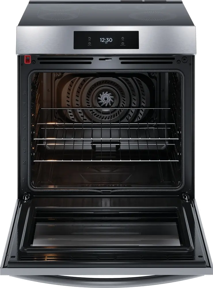 GCFI3060BF Frigidaire Gallery 6.2 Cu Ft Induction Range - Stainless Steel-4