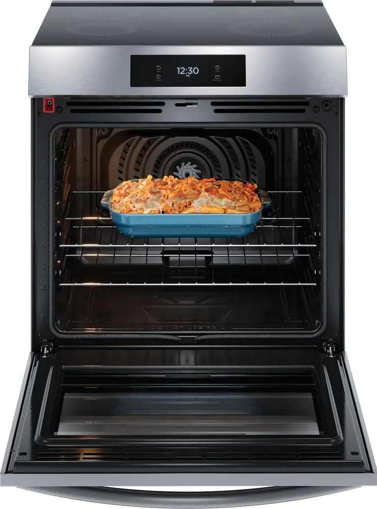 GCFI3060BF Frigidaire Gallery 6.2 Cu Ft Induction Range - Stainless Steel-5