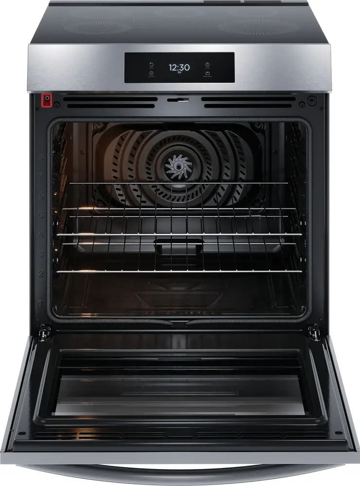 GCFI3060BF Frigidaire Gallery 6.2 Cu Ft Induction Range - Stainless Steel-5