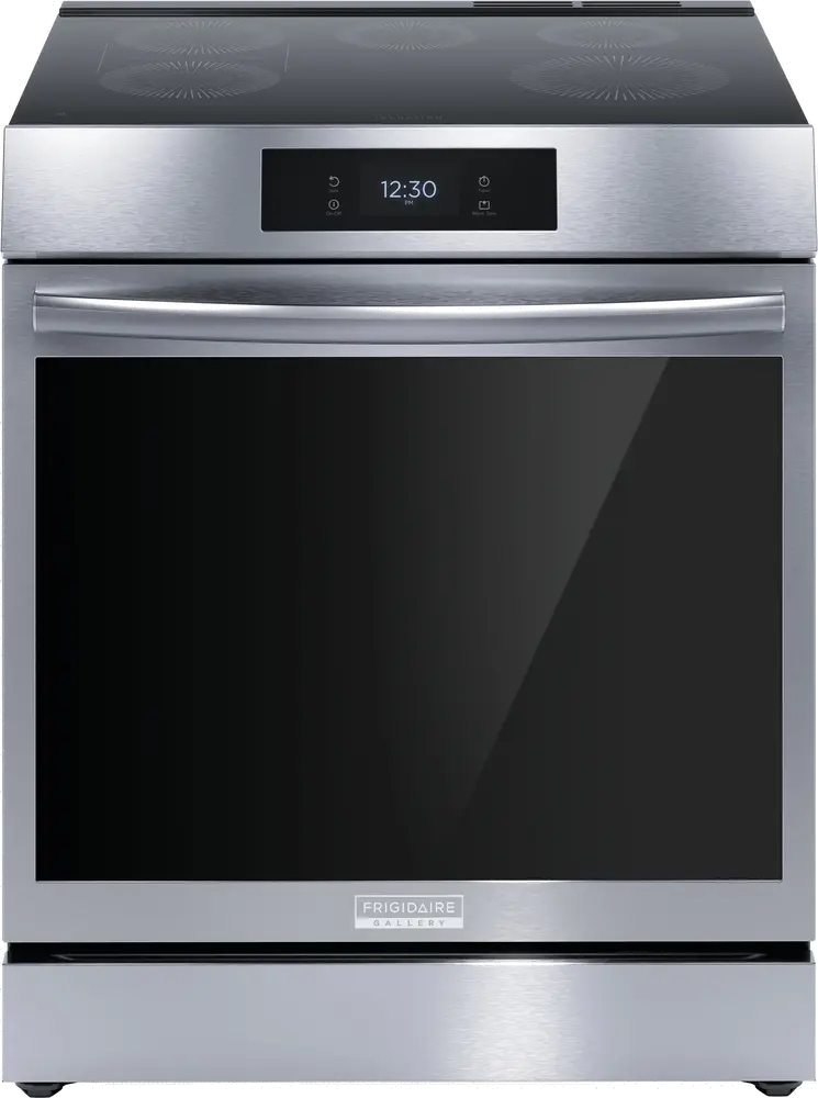 GCFI3060BF Frigidaire Gallery 6.2 Cu Ft Induction Range - Stainless Steel-7