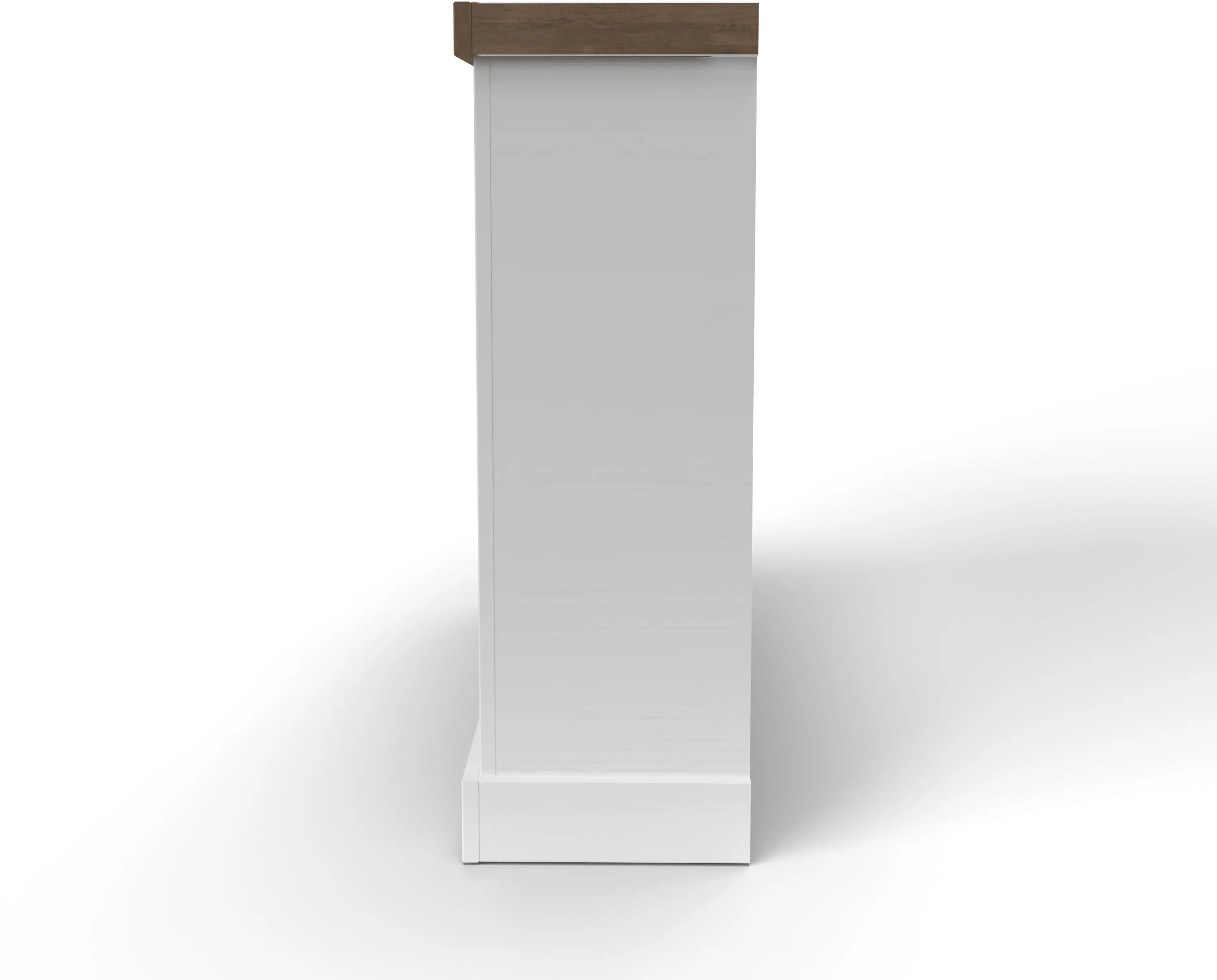 Washington White 48  Fireplace Mantle-1