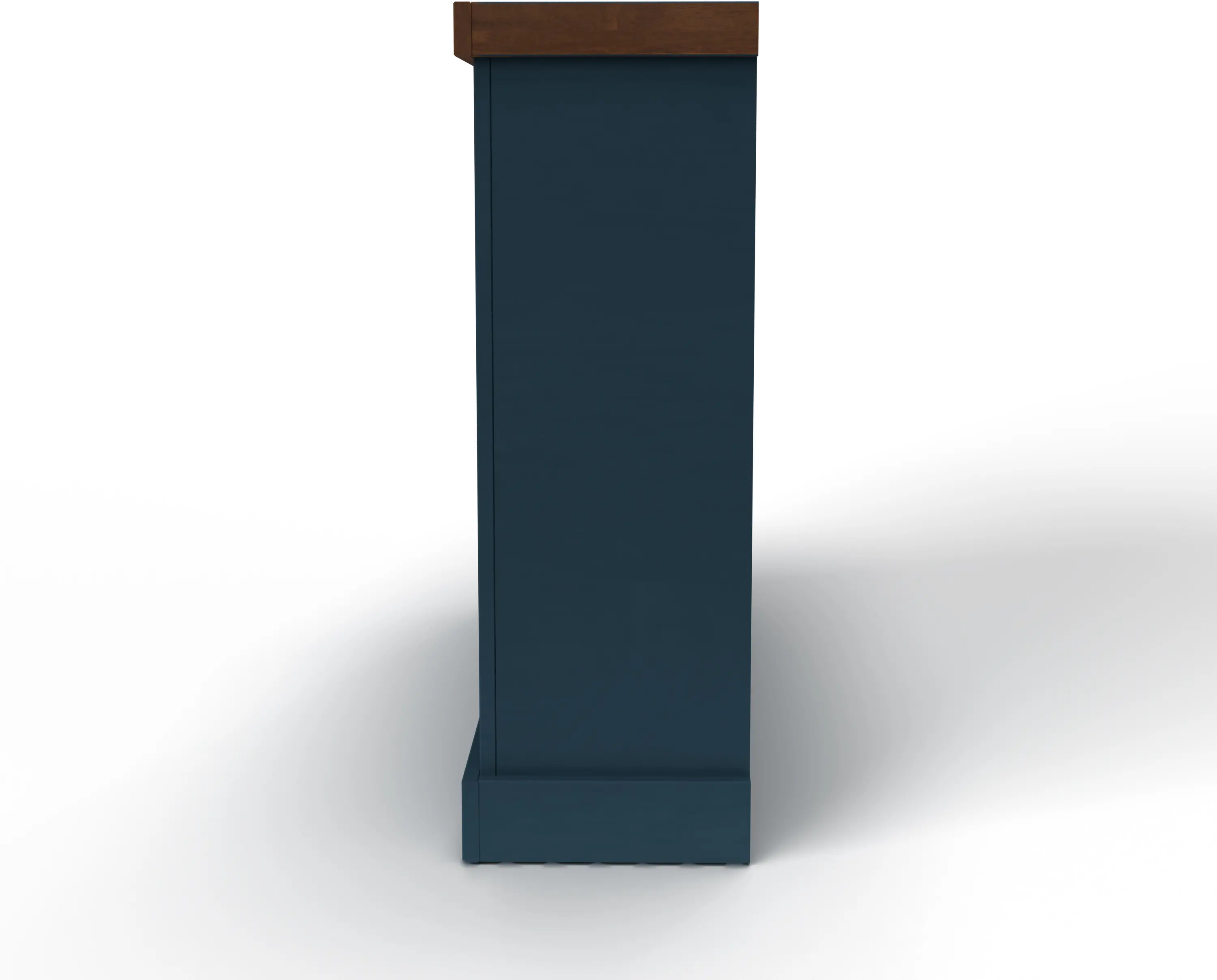 Washington Blue 48  Fireplace Mantle-4