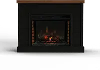 Washington Black 48  Fireplace Mantle