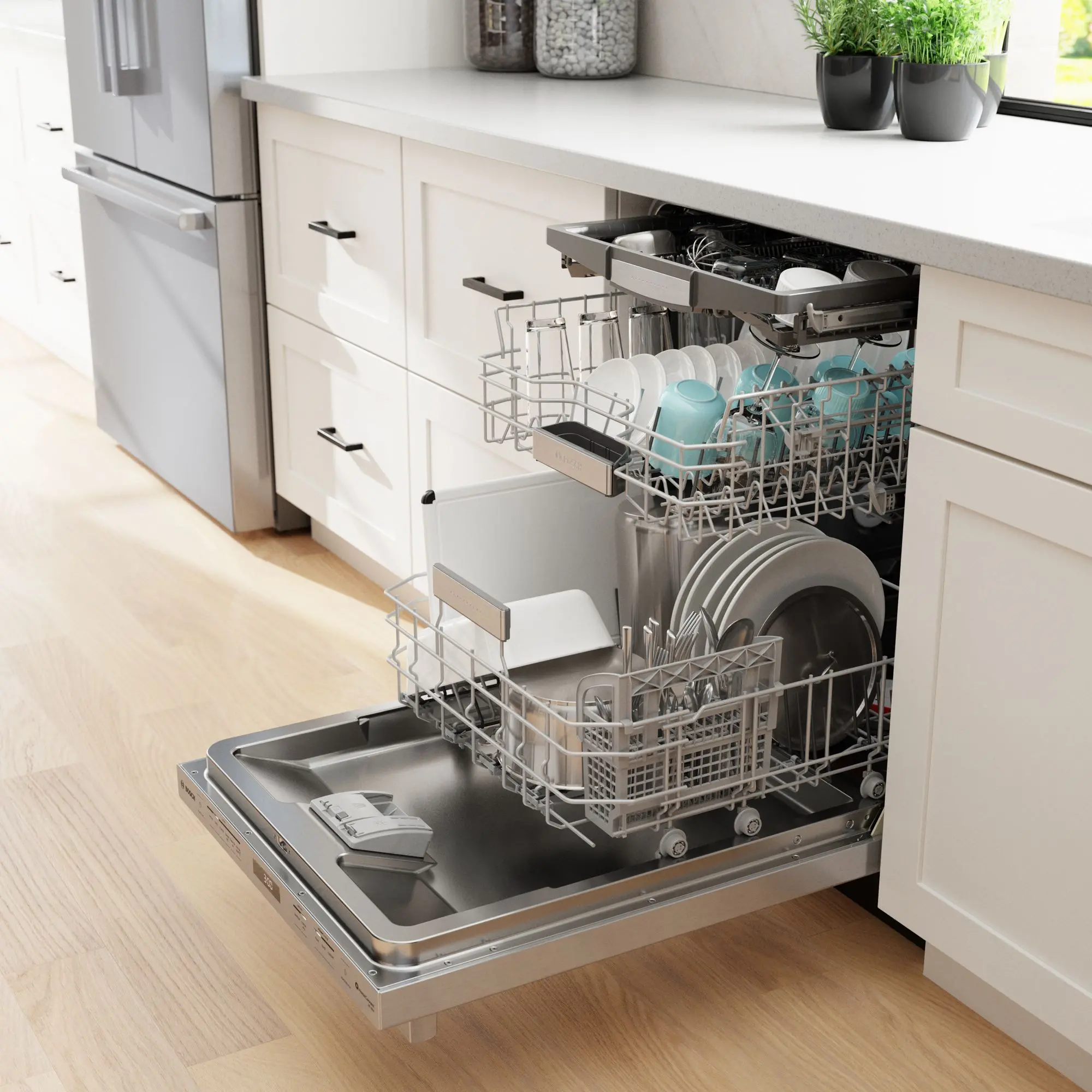 SHX9PCM5N Bosch Benchmark® Top Control Dishwasher - Stainless Steel-4