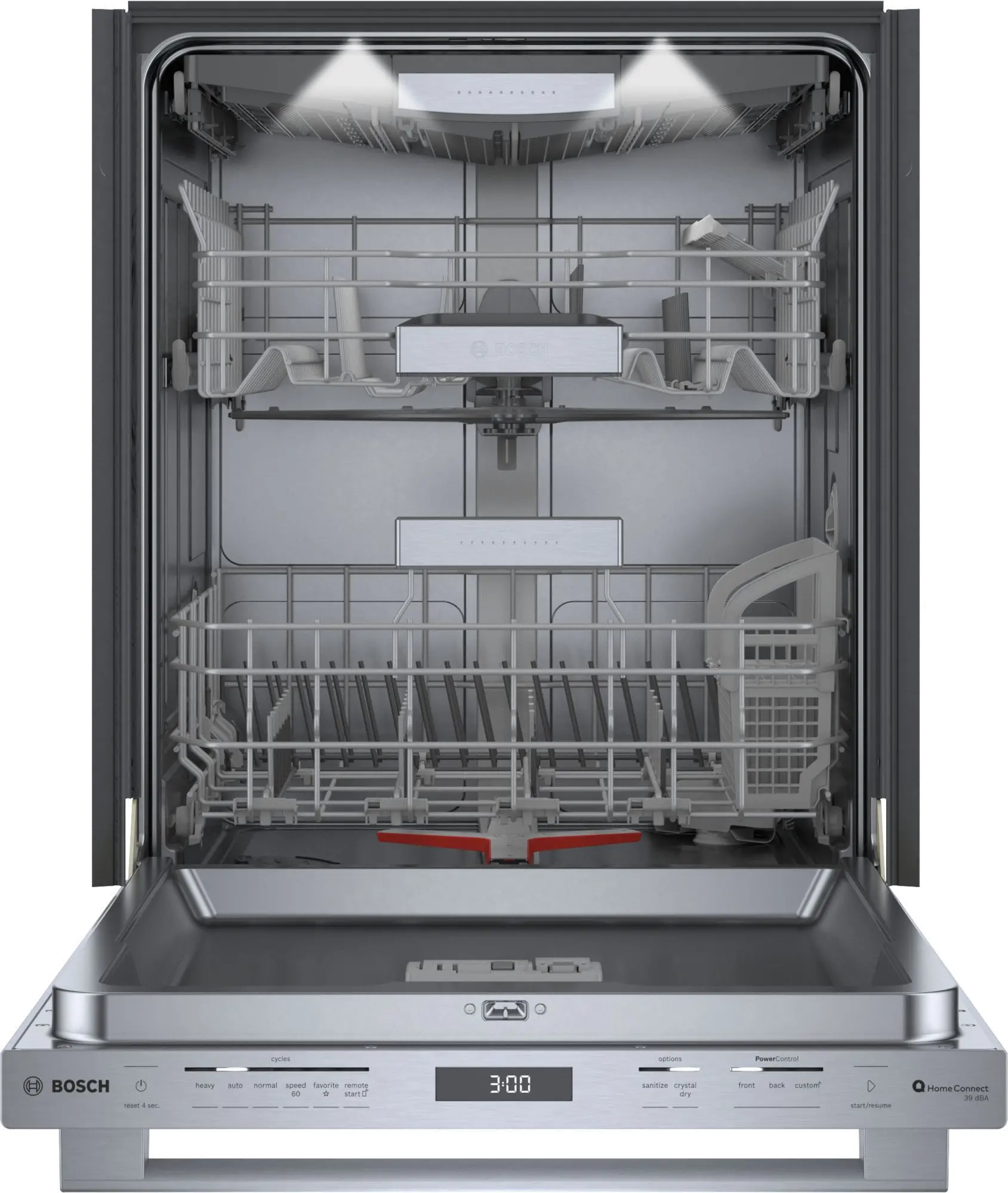 SHX9PCM5N Bosch Benchmark® Top Control Dishwasher - Stainless Steel-1