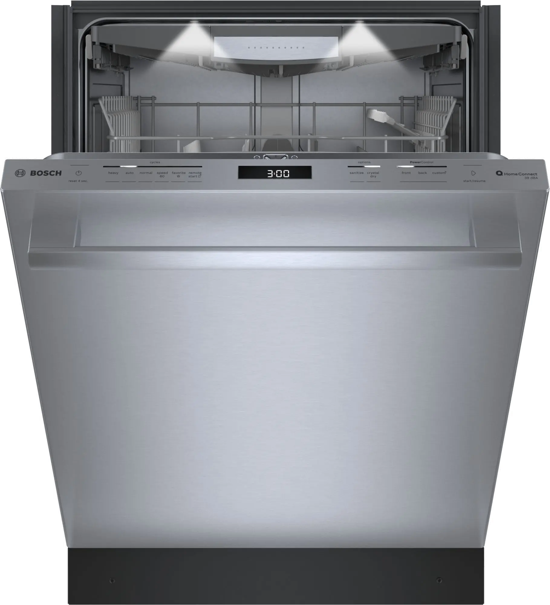 SHX9PCM5N Bosch Benchmark® Top Control Dishwasher - Stainless Steel-6
