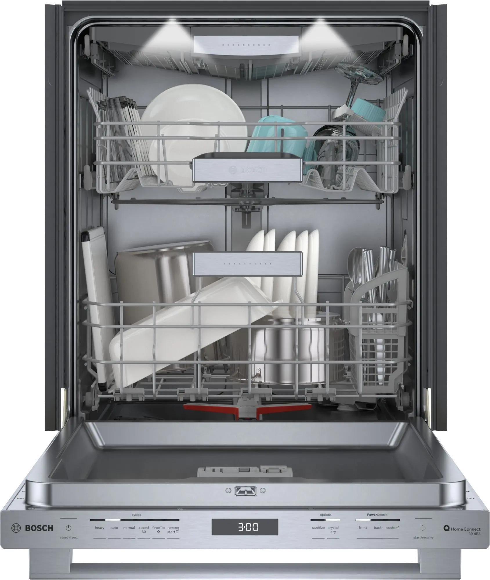 SHX9PCM5N Bosch Benchmark® Top Control Dishwasher - Stainless Steel-7