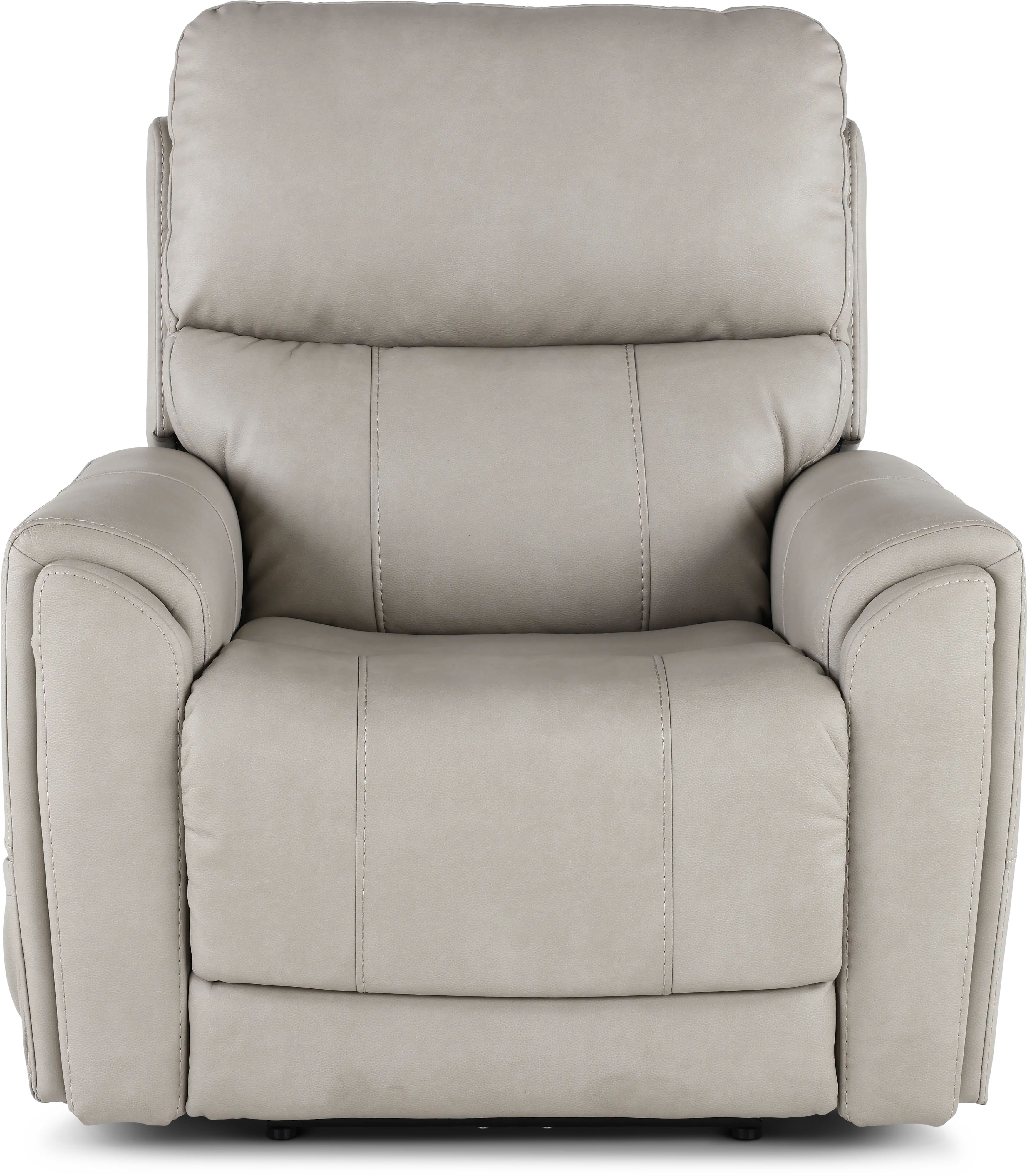 Damon Dove Gray Power Recliner with Massage-4
