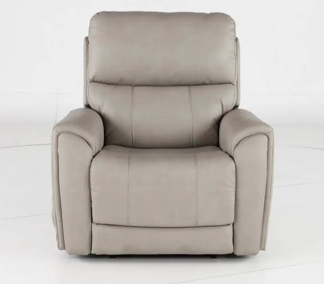 Damon Dove Gray Power Recliner with Massage-5