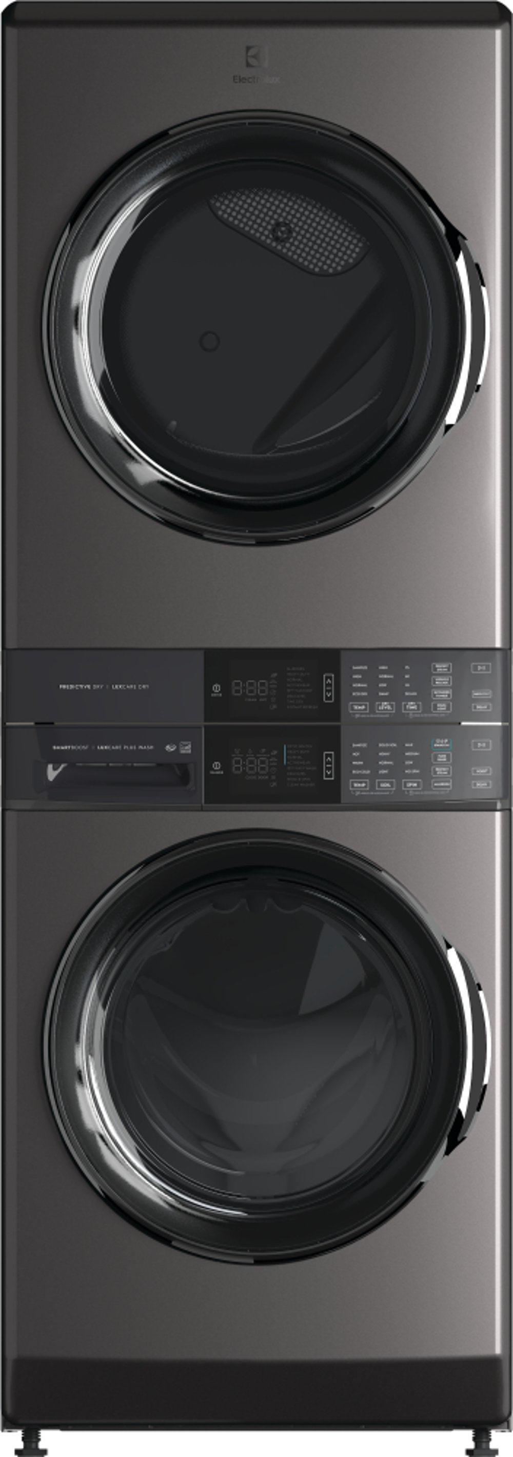 Electrolux Full Size Electric Frontload Laundry Tower - Titanium