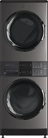 ELTE7600AT Electrolux Full Size Electric Frontload Laundry Tower - Titanium