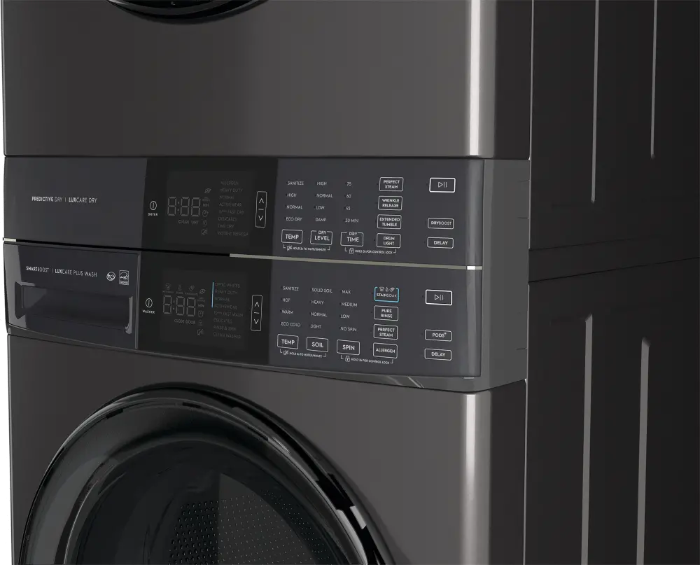 ELTE7600AT Electrolux Full Size Electric Frontload Laundry Tower - Titanium-6