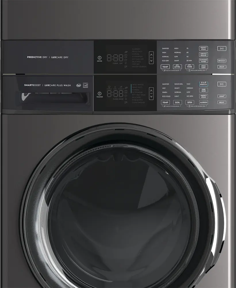 ELTE7600AT Electrolux Full Size Electric Frontload Laundry Tower - Titanium-7