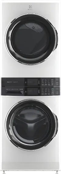 ELTE7600AW Electrolux Full Size Electric Frontload Laundry Tower - White