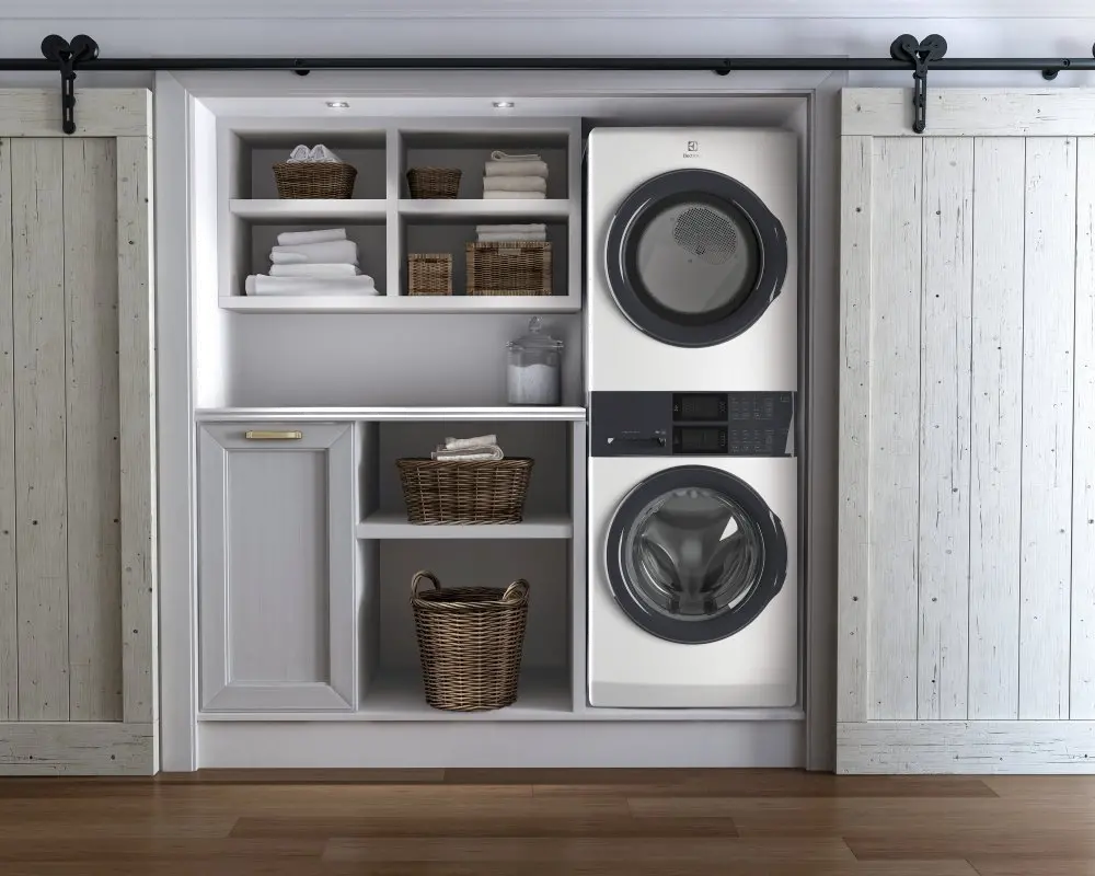 ELTE7300AW Electrolux Electric Frontload Laundry Tower - White-2