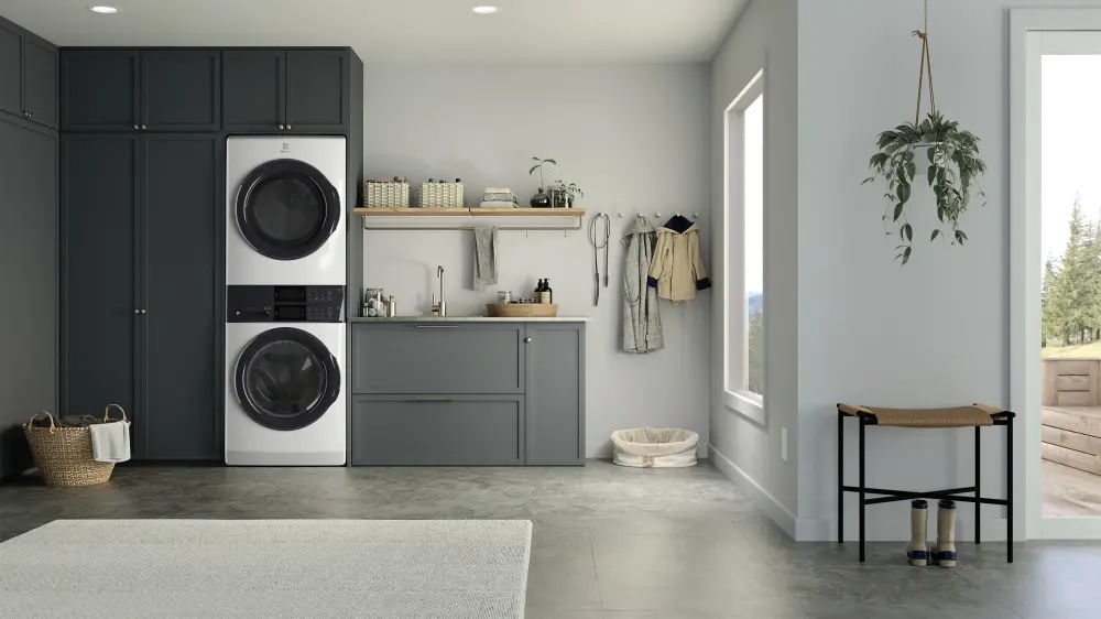 ELTG7300AW Electrolux Gas Frontload Laundry Tower - White-11