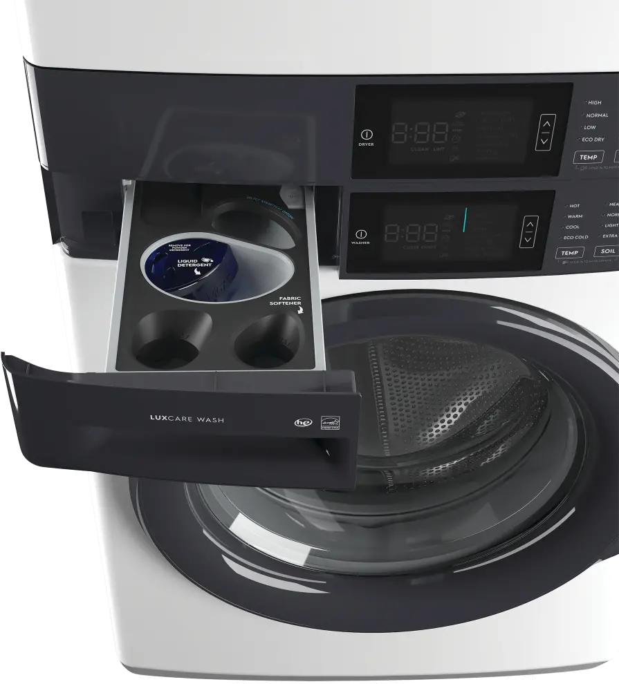 ELTG7300AW Electrolux Gas Frontload Laundry Tower - White-6