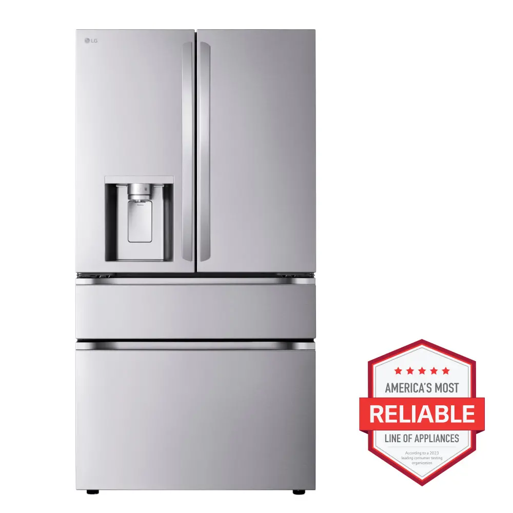 LF29H8330S LG 28.6 Cu Ft French Door Refrigerator - Stainless Steel-2