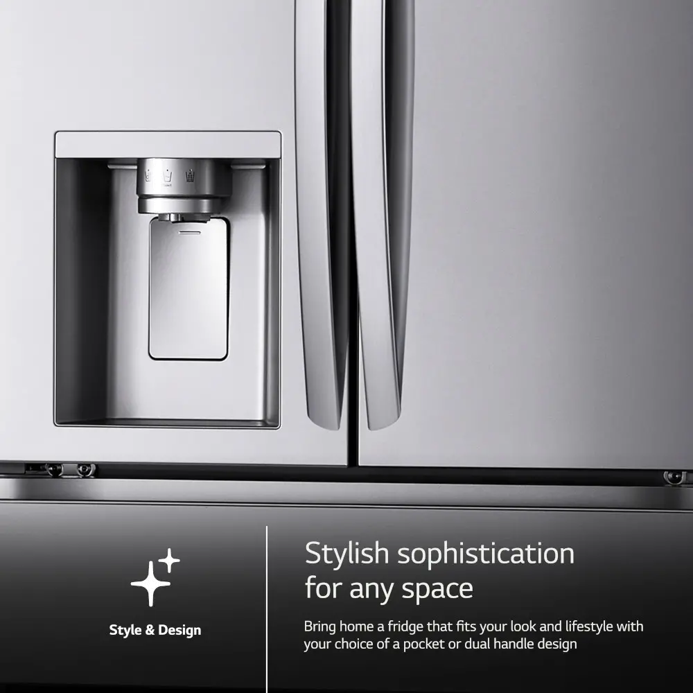 LF29H8330S LG 28.6 Cu Ft French Door Refrigerator - Stainless Steel-5