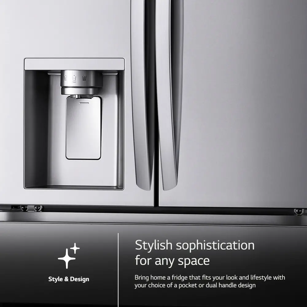LF29H8330S LG 28.6 Cu Ft French Door Refrigerator - Stainless Steel-5