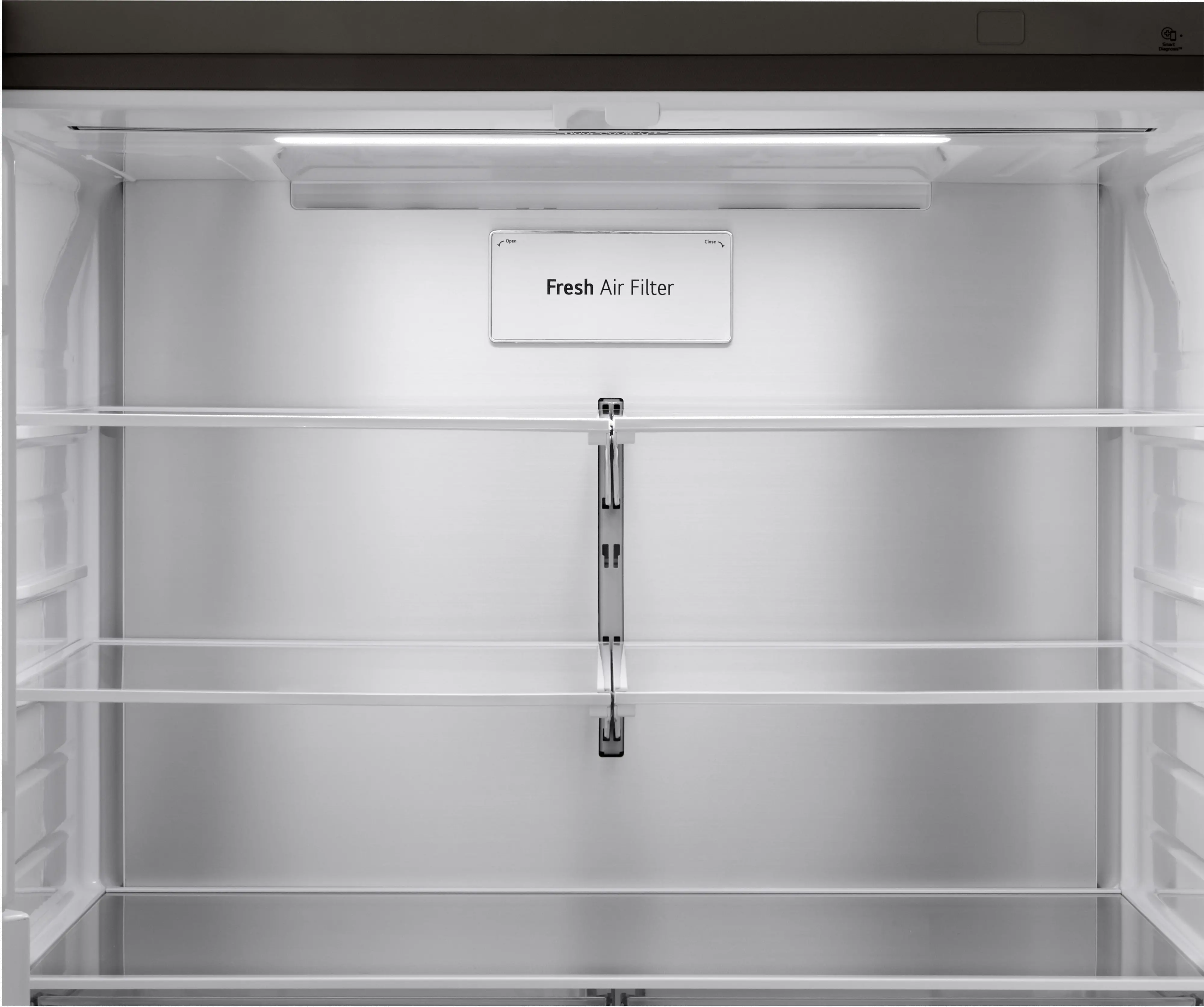 LF29H8330D LG 28.6 Cu Ft French Door Refrigerator - PrintProof™ Black Stainless Steel-9