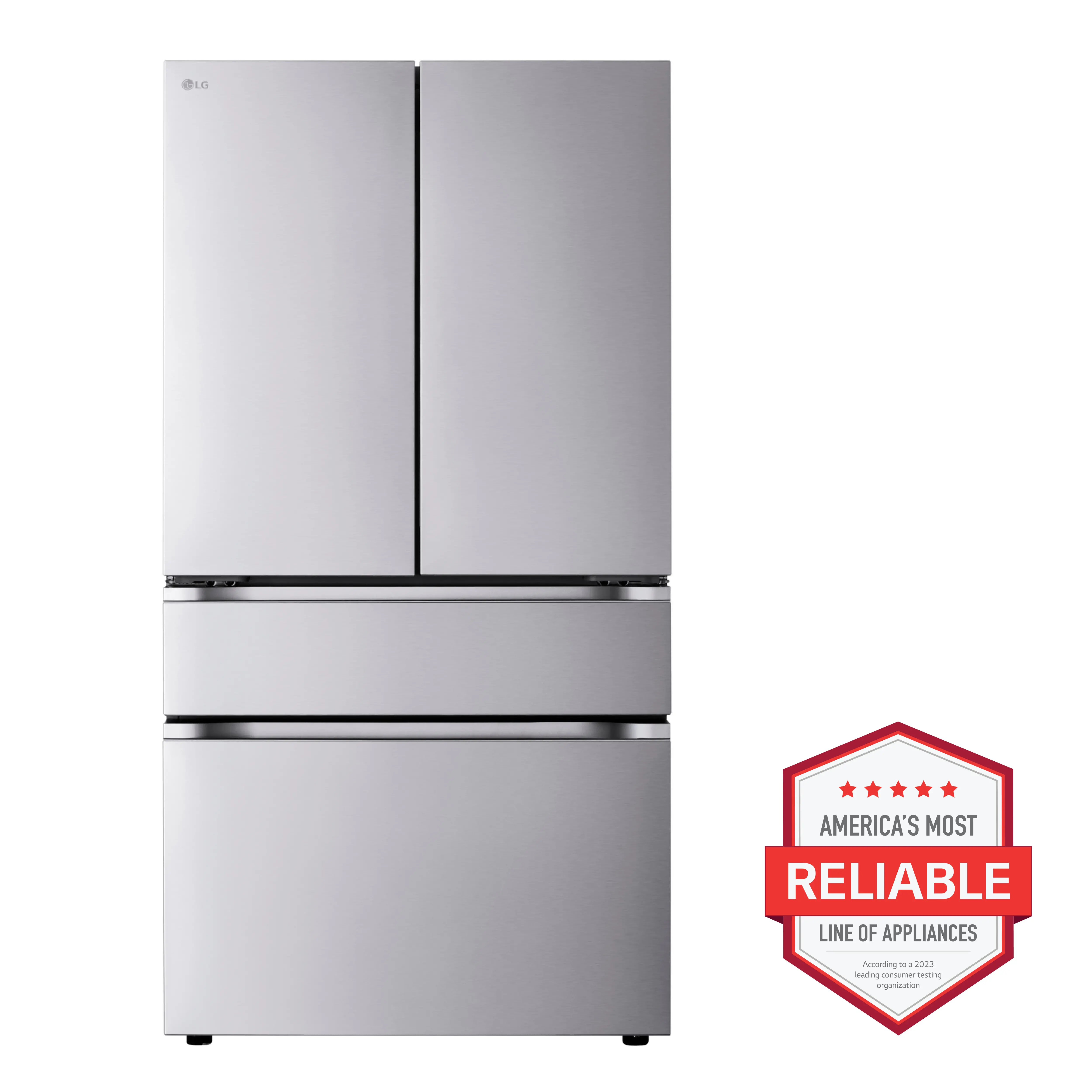 LF30S8210S LG 30 Cu Ft French Door Refrigerator - Stainless Steel-3