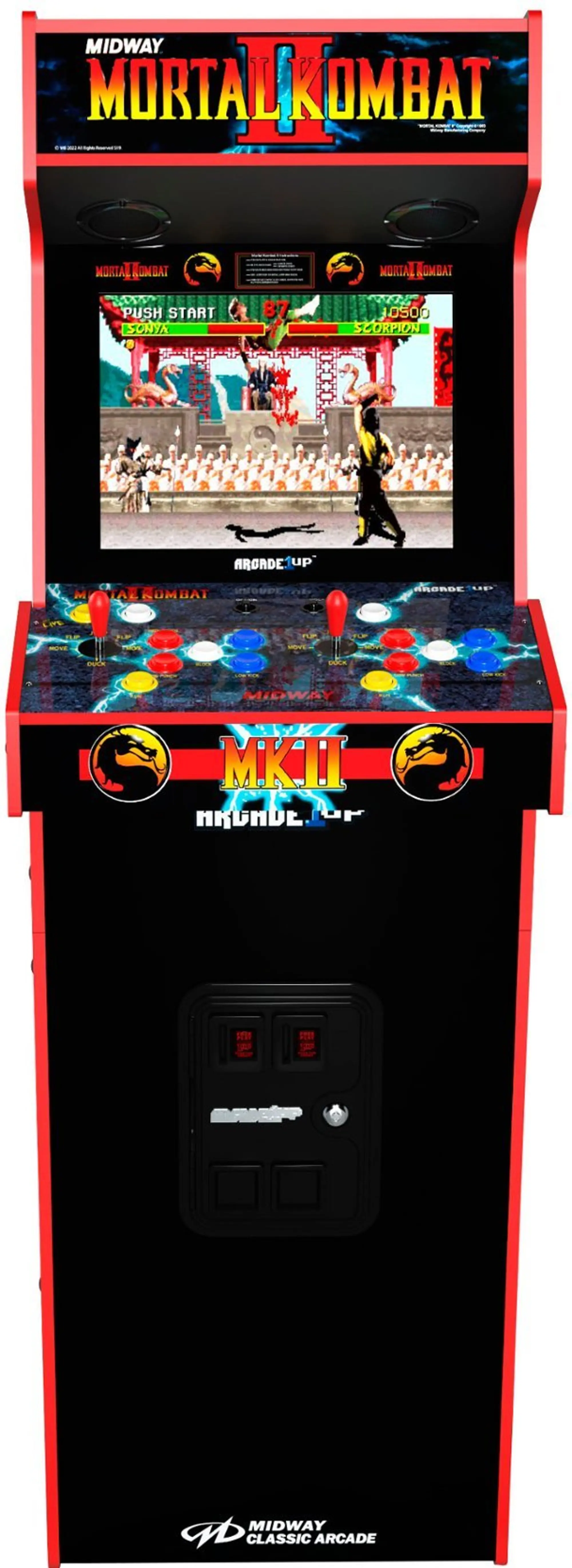 Arcade1Up Mortal Kombat II Deluxe Arcade Game | RC Willey