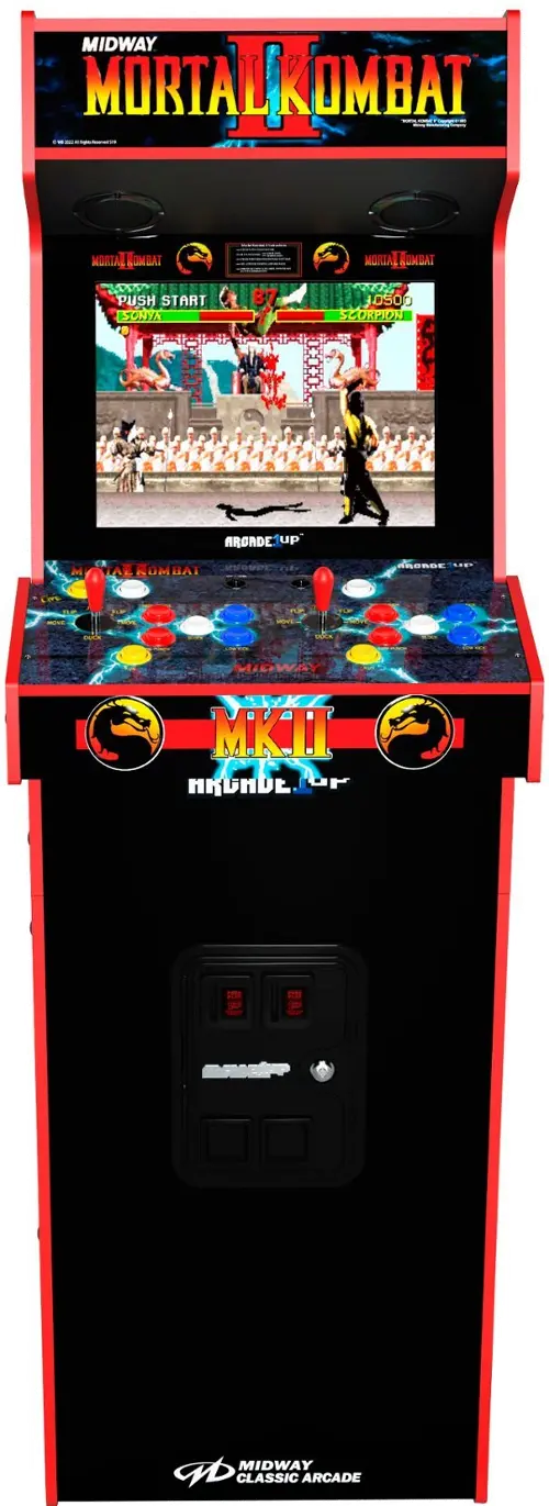 Arcade1Up Mortal Kombat II Deluxe Arcade Game | RC Willey