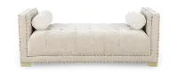 Harper Light Beige Settee