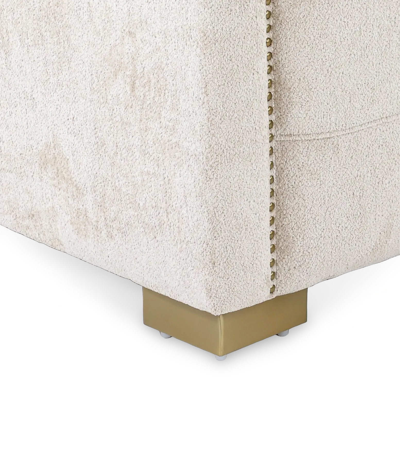 Harper Light Beige Settee-6