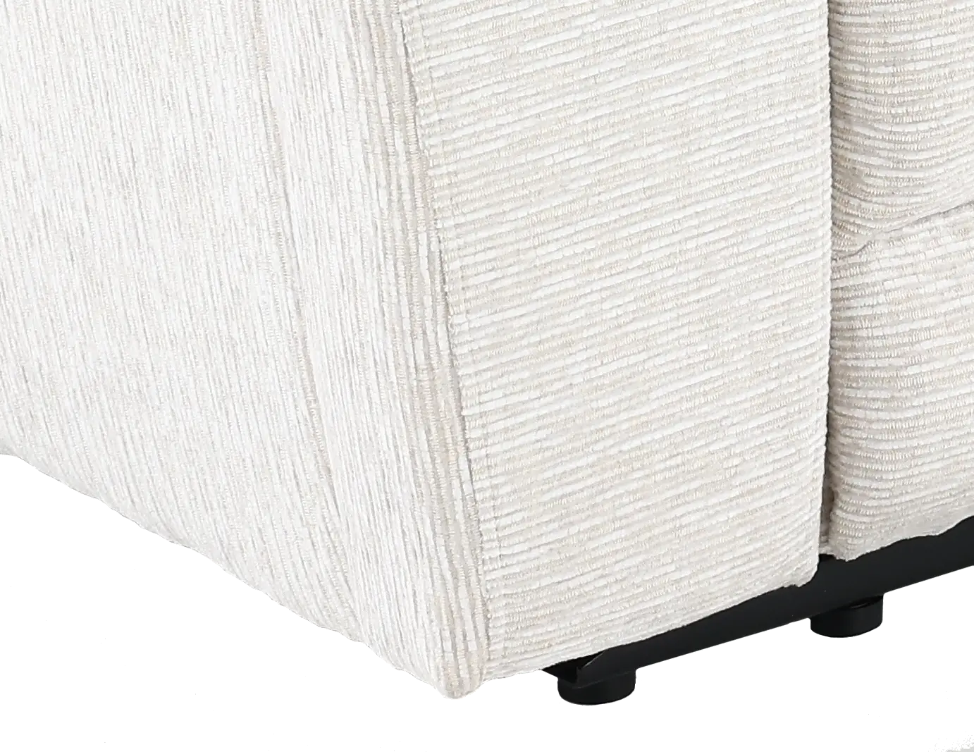 Birch Opal White Power Reclining Loveseat-9