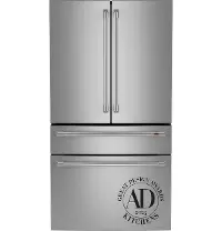 CGE29DP2TS1 GE Cafe 28.7 Cu Ft French Door Refrigerator - Stainless Steel