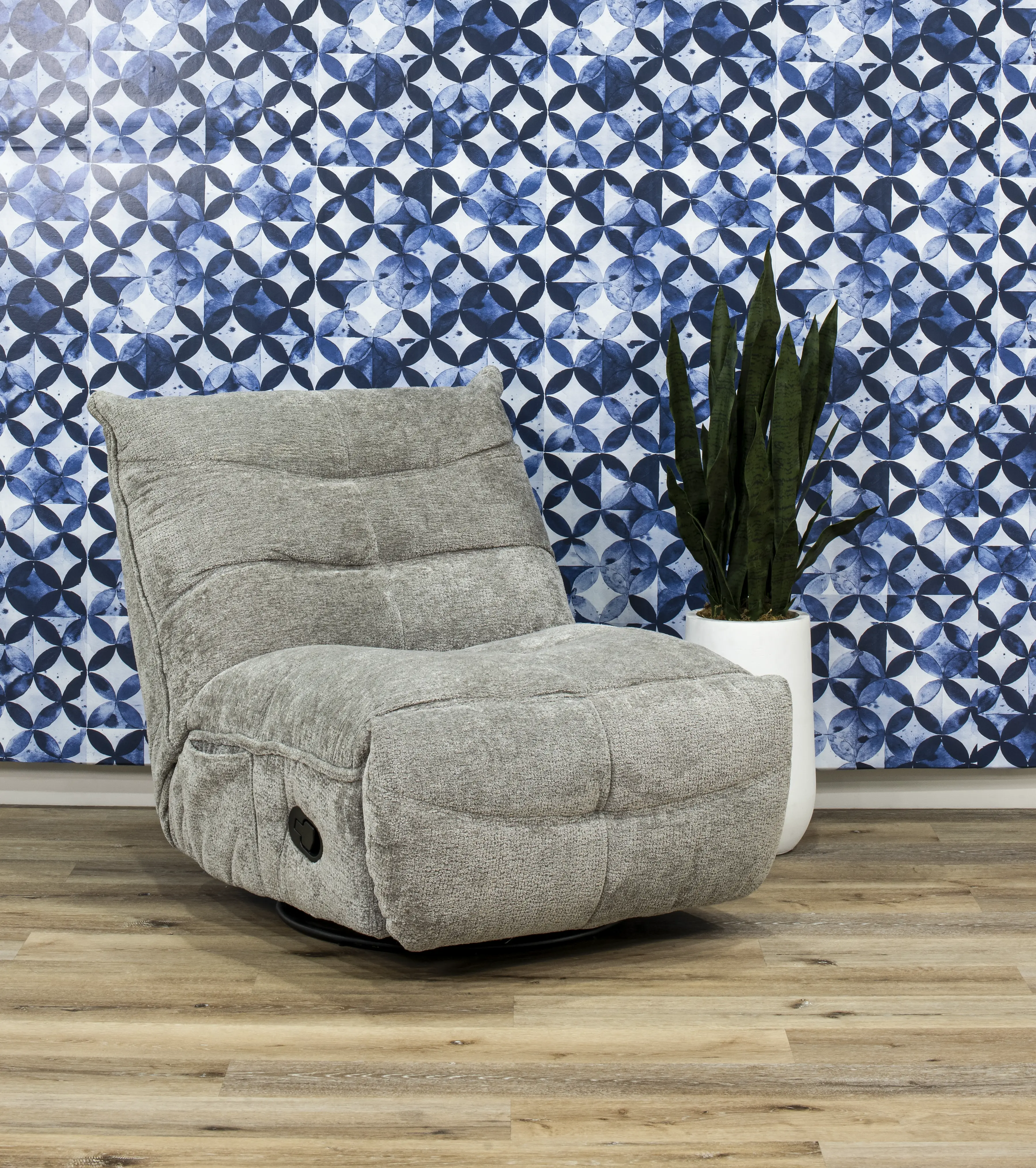 Vienna Fog Swivel Glider Recliner-2