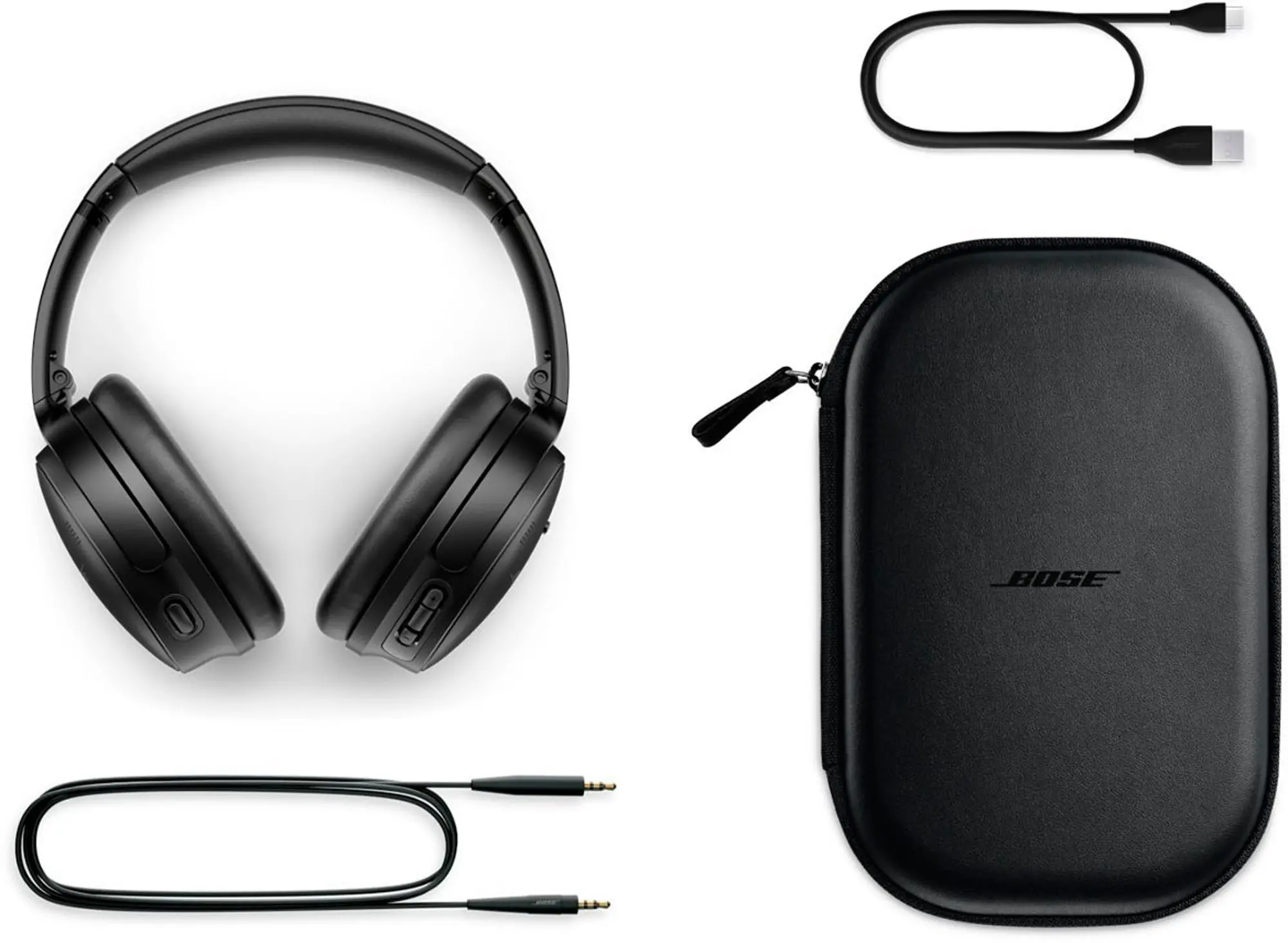 Bose QuietComfort 45 Wireless Noise Cancelling Headphones - Black