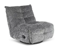 Vienna Graphite Swivel Glider Recliner
