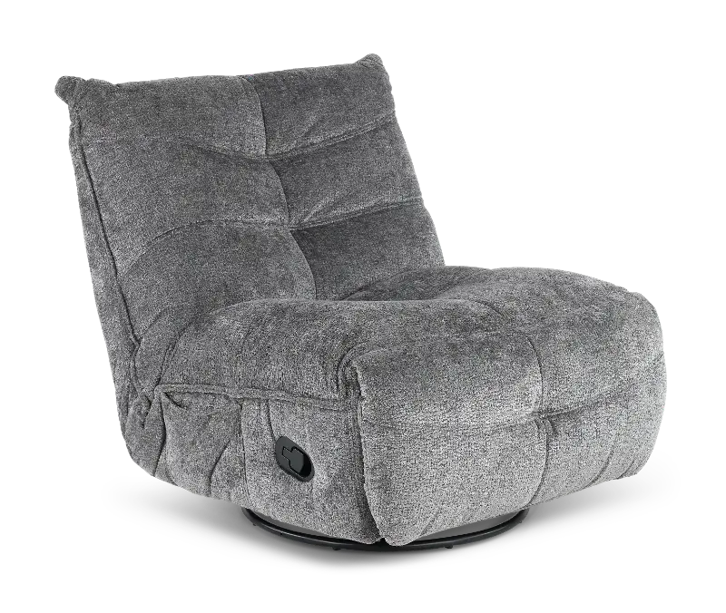 Vienna Graphite Swivel Glider Recliner