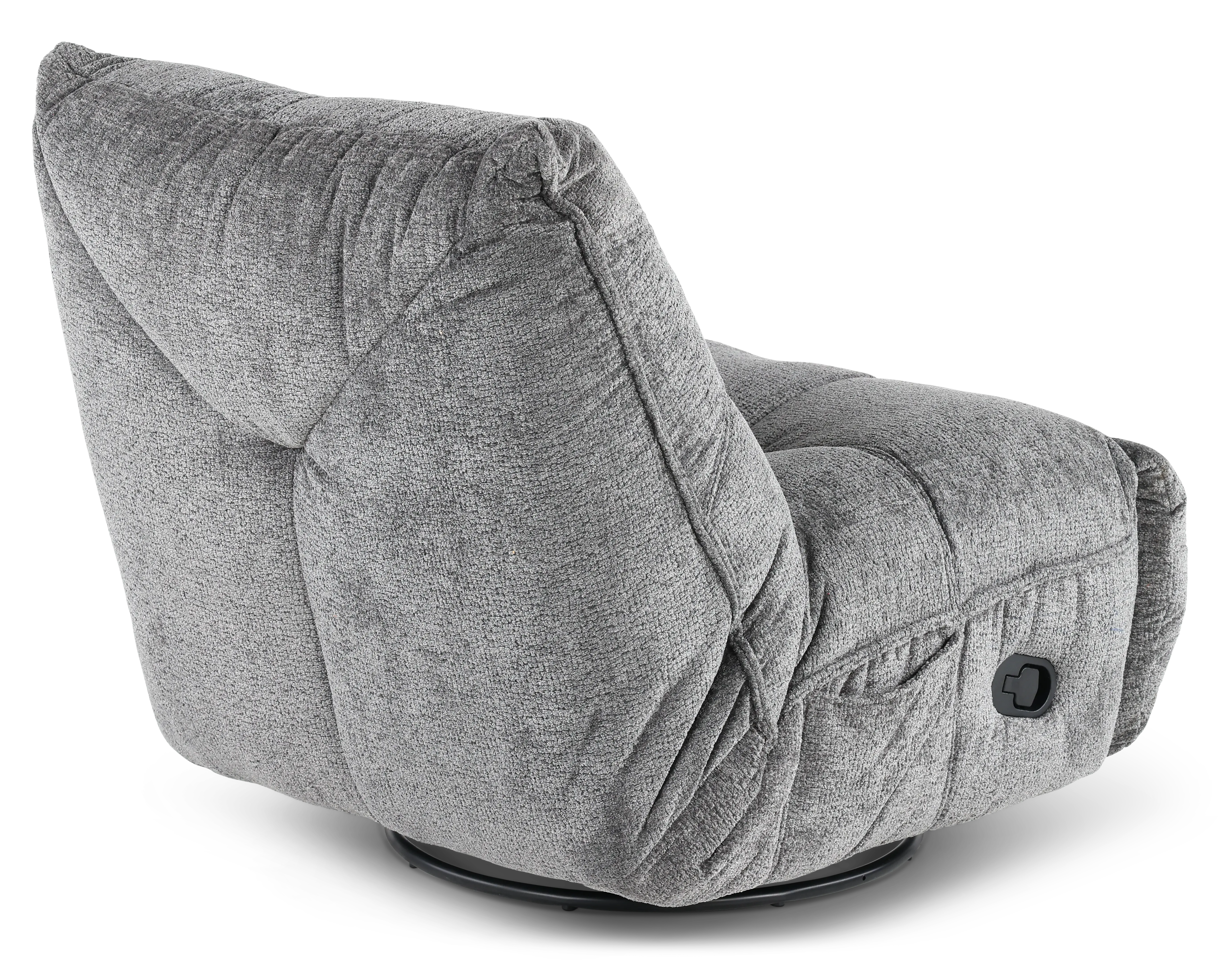 Vienna Graphite Swivel Glider Recliner-8