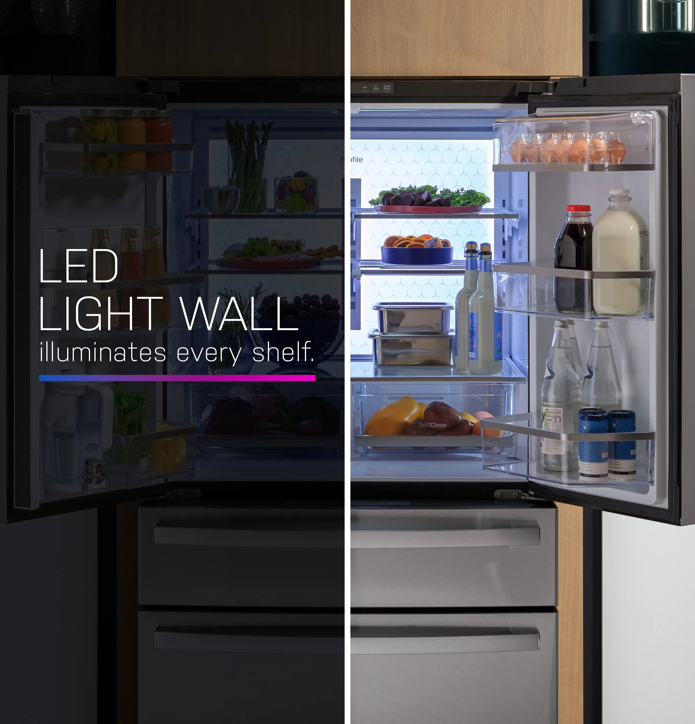 PGE29BYTFS GE Profile 28.7 Cu Ft French Door Refrigerator - Stainless Steel-11