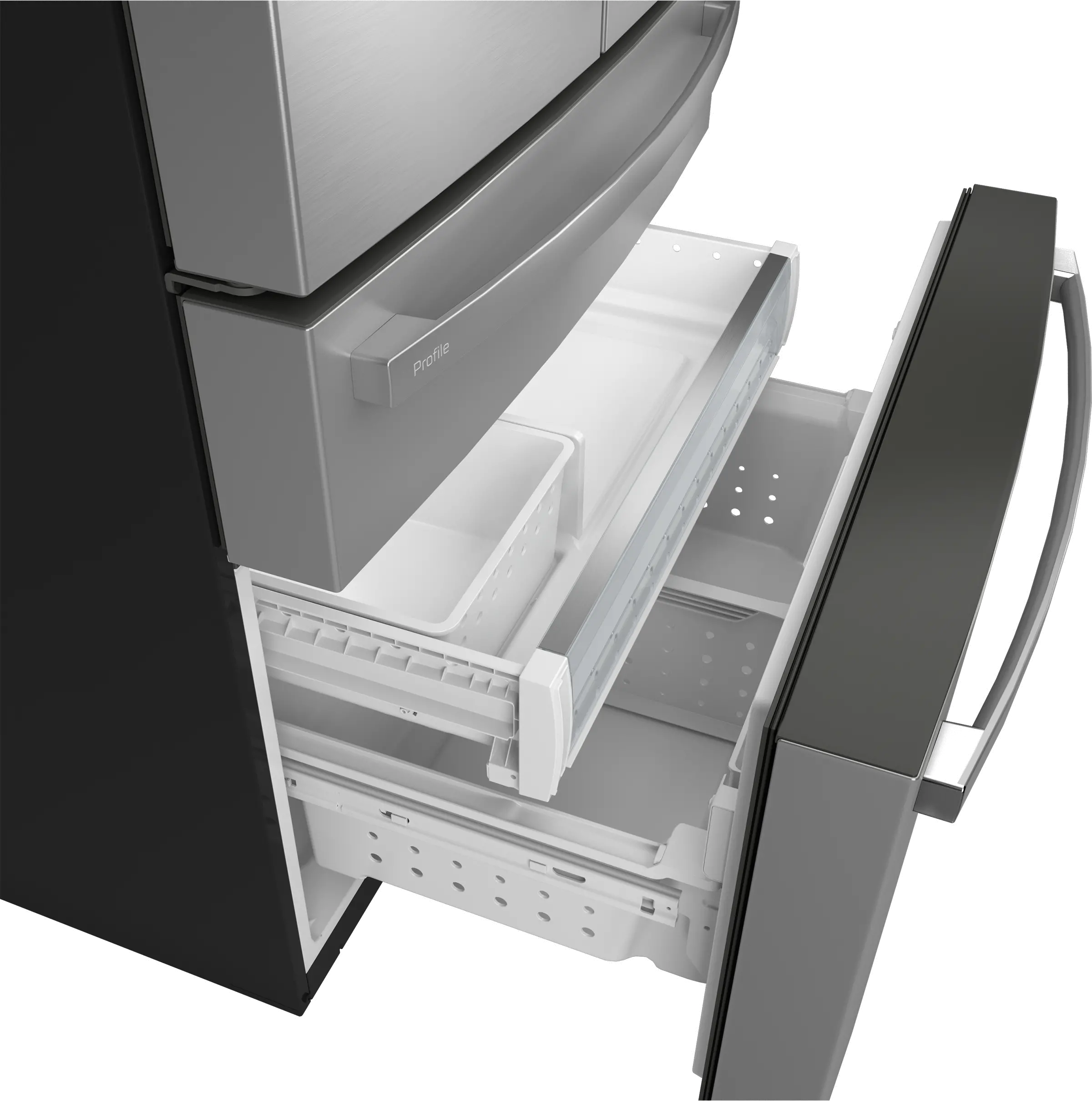 PGE29BYTFS GE Profile 28.7 Cu Ft French Door Refrigerator - Stainless Steel-2