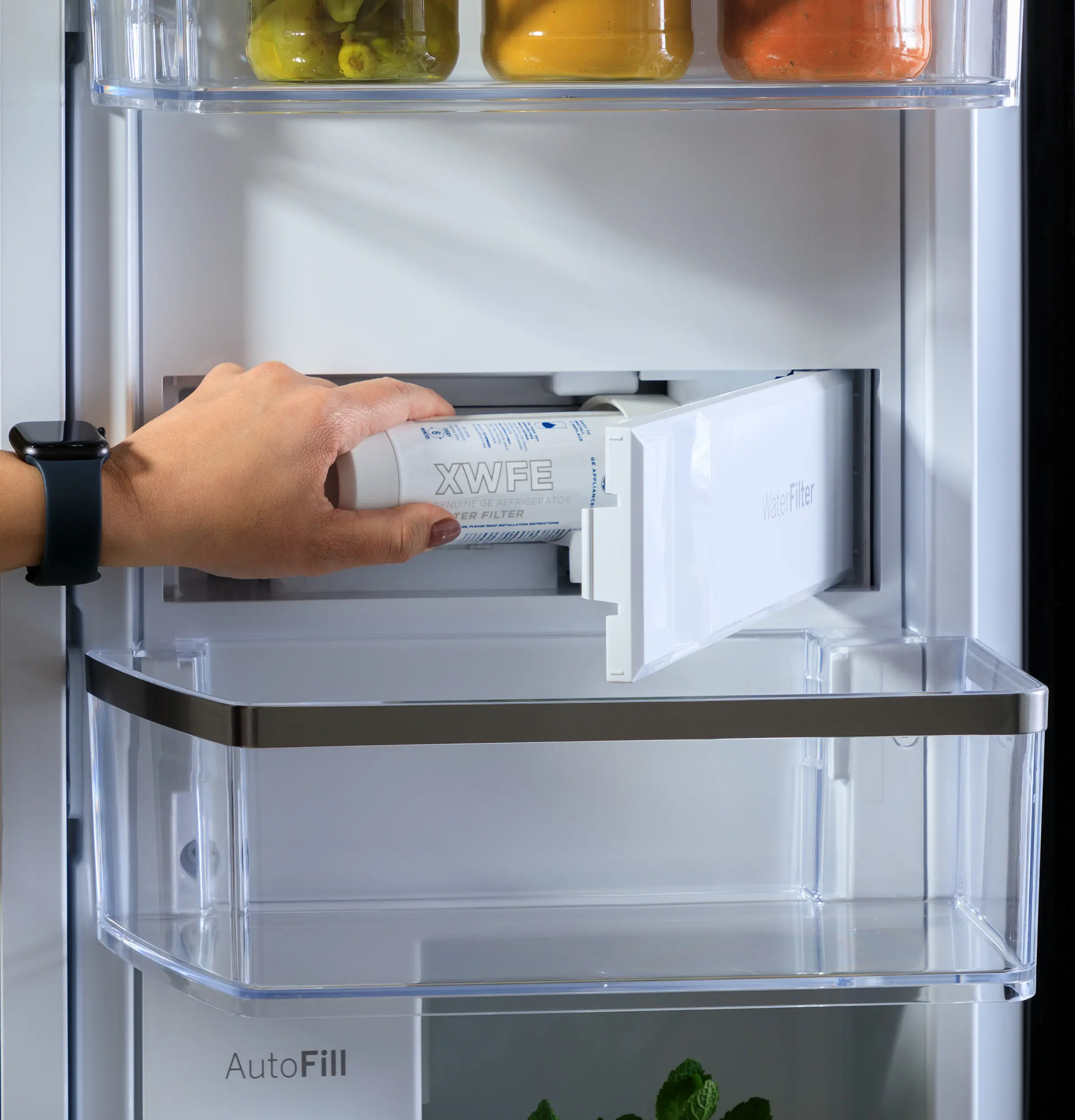 PGE29BYTFS GE Profile 28.7 Cu Ft French Door Refrigerator - Stainless Steel-7