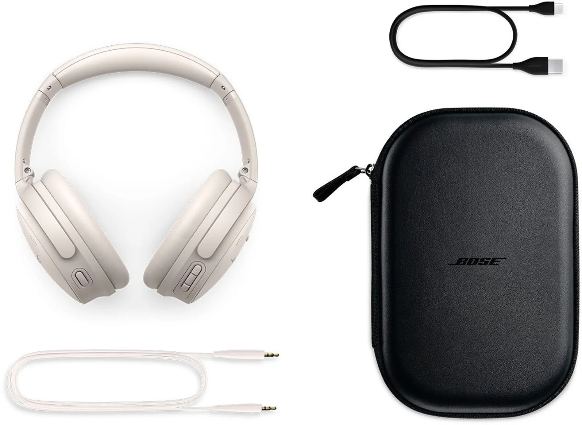 Bose QuietComfort 45 Wireless Noise Cancelling Headphones - White