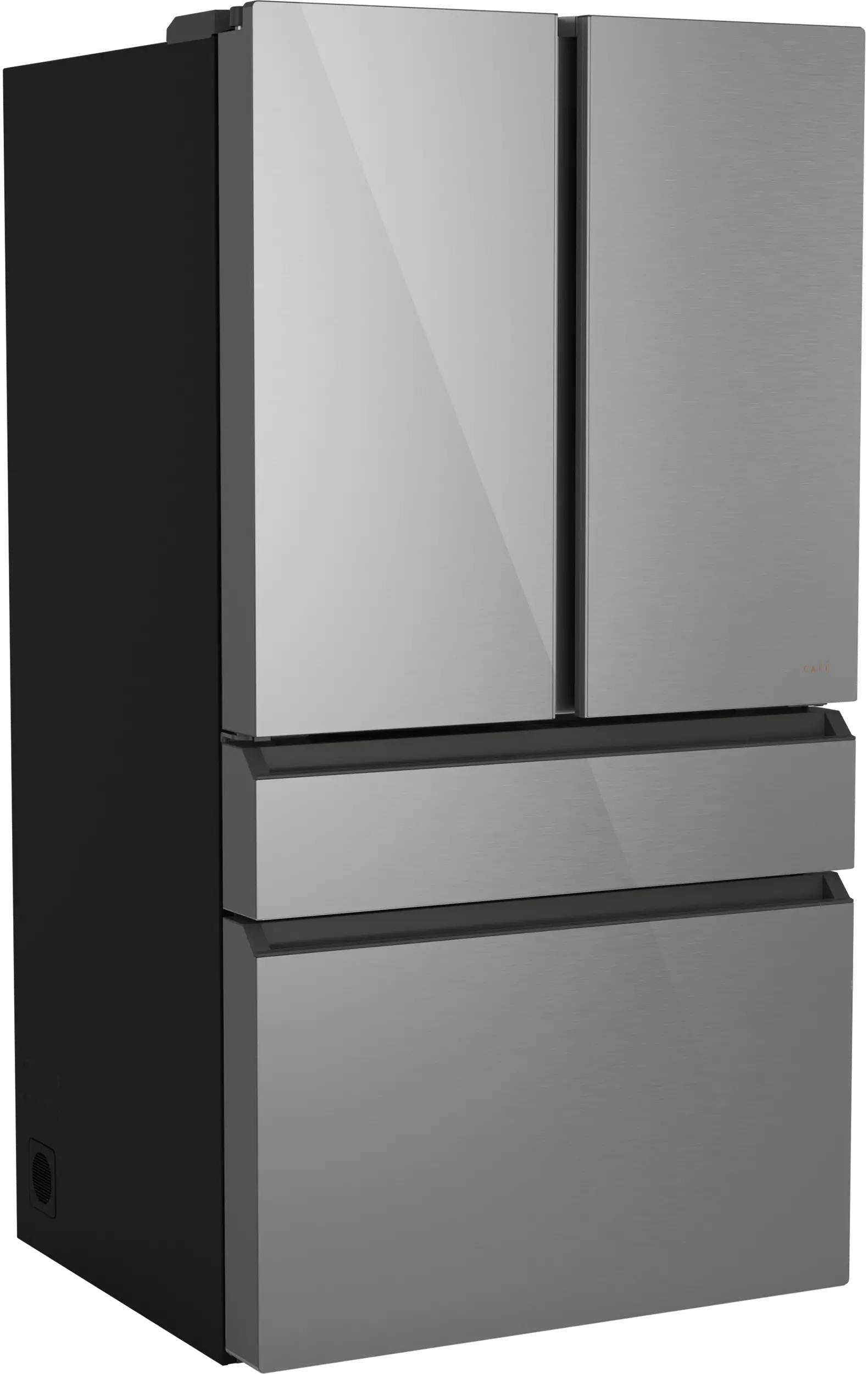 CGE29DM5TS5 GE Cafe 28.7 Cu Ft 4-Door French Door Refrigerator - Platinum Glass-11