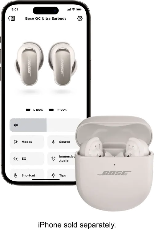 Bose QuietComfort Ultra True Wireless Noise Cancelling In
