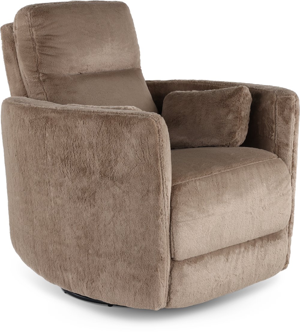 Amelia Brown Swivel Recliner