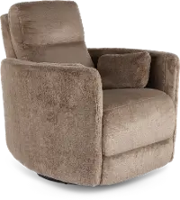 Amelia Brown Swivel Recliner