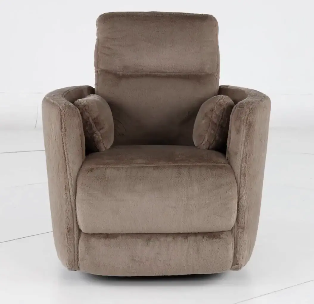Amelia Brown Swivel Recliner-5