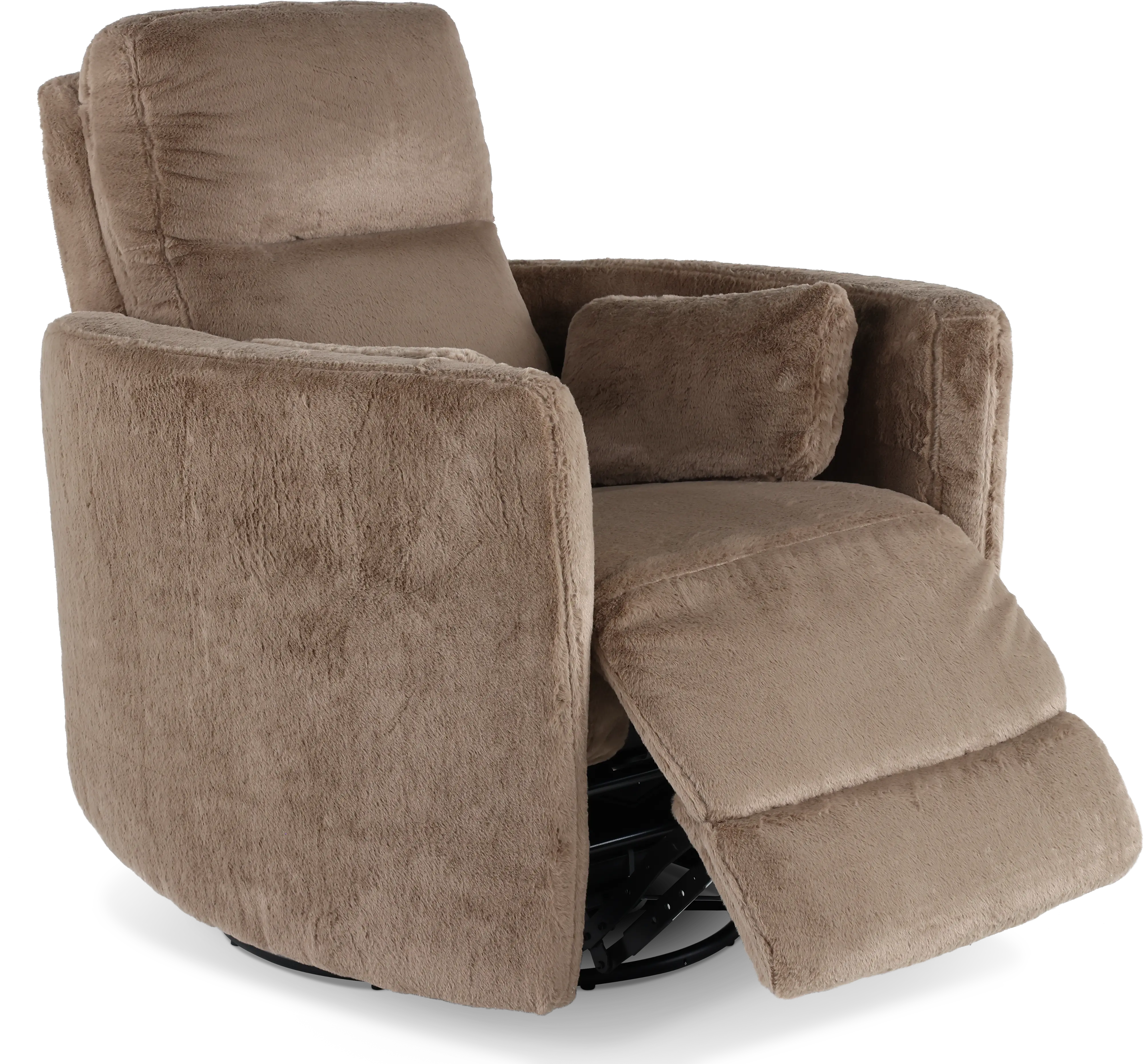 Amelia Brown Swivel Recliner-6